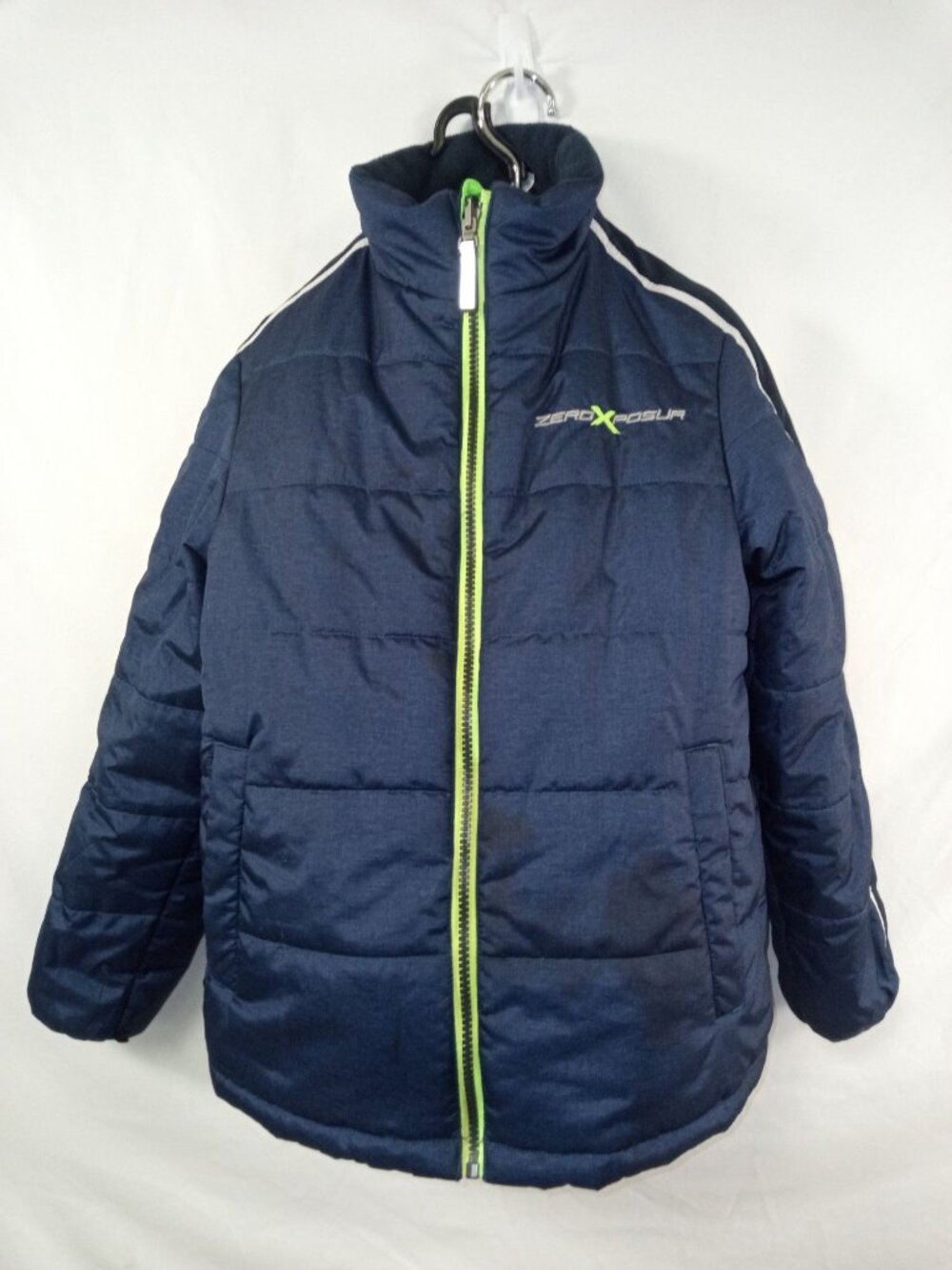 zeroXposur Kid's Blue/Green/Grey Ski/Snowboard Jacket Size Medium 10/12